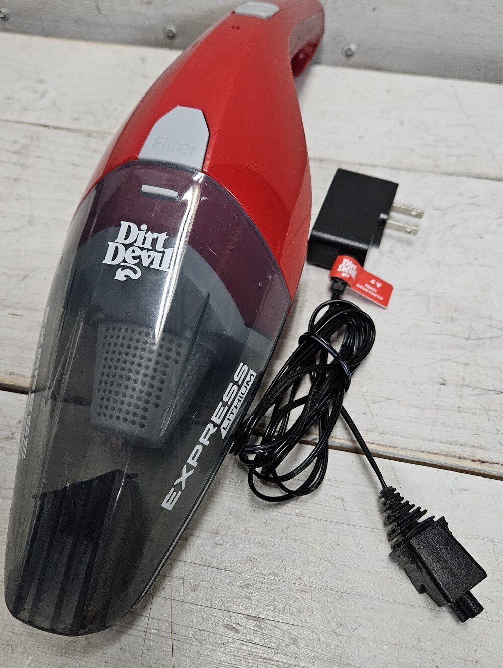 Dirt Devil EXPRESS Lithium Rechargeable Compact Hand Vacuum Car Cleaner